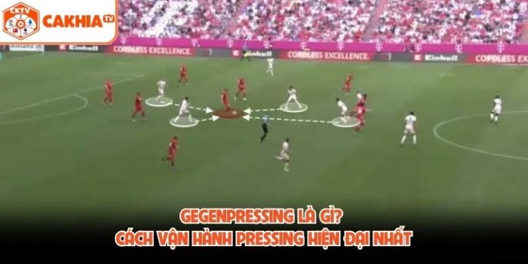 Gegenpressing Là Gì? Cách Vận Hành Pressing Hiện Đại Nhất